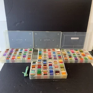 450+ Embroidery thread floss stitching set, with Storage Cases - Picture 1 of 10
