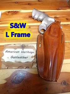 JACKASS/GALCO C-Series Horsehide Holster for DAN WESSON COLT Python S&W L 686 6" - Picture 1 of 6