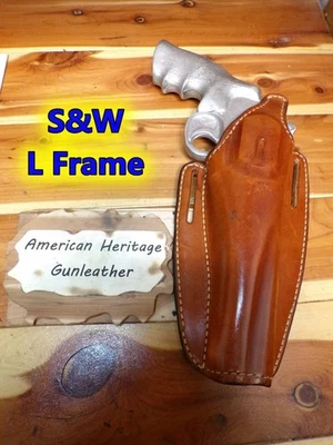 JACKASS/GALCO C-Series Horsehide Holster for DAN WESSON COLT Python S&W L 686 6" - Image 1 of 4
