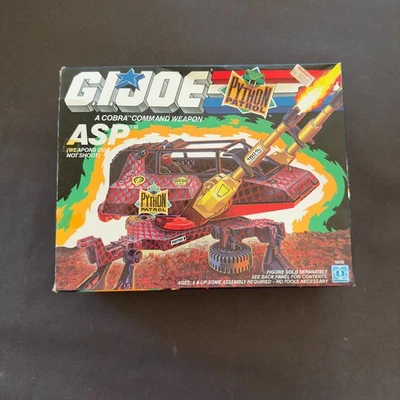 Hasbro GI JOE COBRA PYTHON PATROL 1989 ASP con caja sin usar, en caja cib 100 % completo MT- Foto 1 de 4