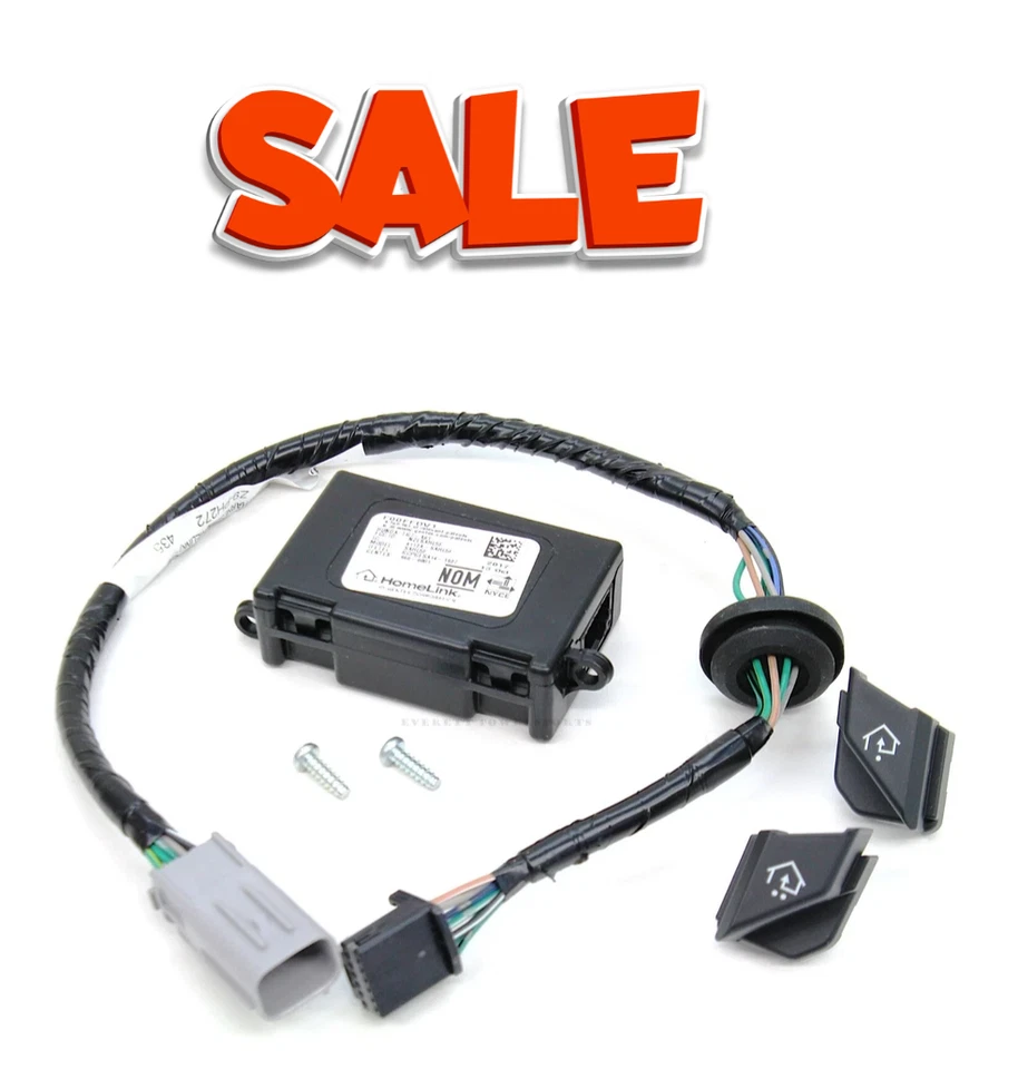 Abridor de puerta de garaje Homelink original Honda GL1800 Gold Wing 2018-2024 Foto 1 de 1