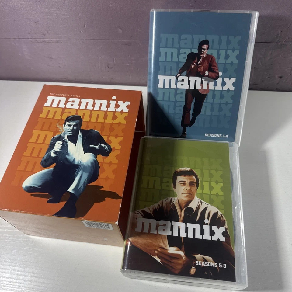 Mannix The Complete Series Seasons 1-8 DVD 48-Disc Box Set - Image 1 of 4