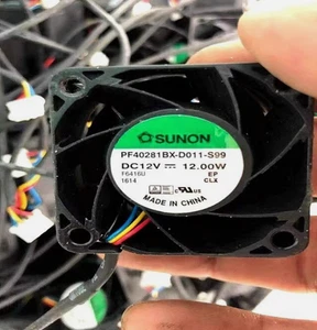 one for PF40281BX-D011-S99 DC12V 12W 4028 4CM Dual Ball Cooling Fan #jia - Picture 1 of 1