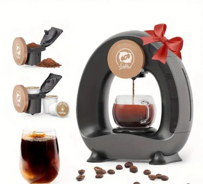 [2-in-1 Single Serve Mini Coffee/Tea Maker - 4-8 Oz  - Automatic.  - Image 1 of 4