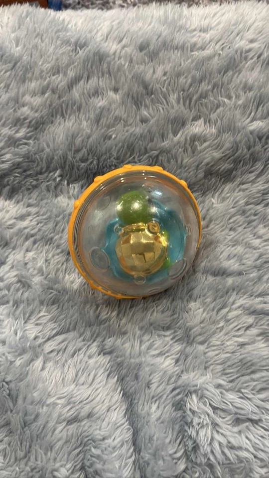 Munchkin Float & Play 气泡婴儿洗澡玩具海龟透明球旋转器 — 第 1/1 张图片