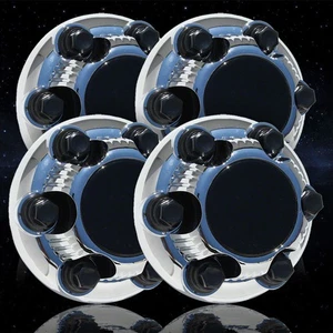 4-pack of Chrome Center Caps for 1999-2018 Silverado 1500 - ARFZ035 - Picture 1 of 7