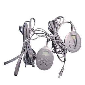 Controladores de almohadilla térmica de doble zona Sunbeam MPL21QN-B cable de alimentación probado - Imagen 1 de 4
