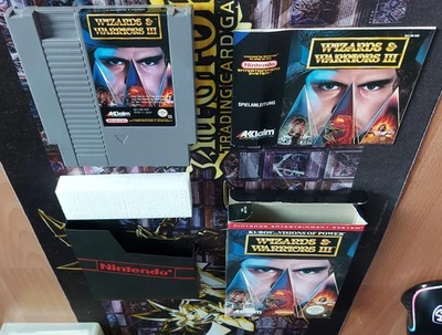 Wizards & Warriors 3 III Nintendo Entertainment System NES  OVP - Anleitung - Bild 1 von 2