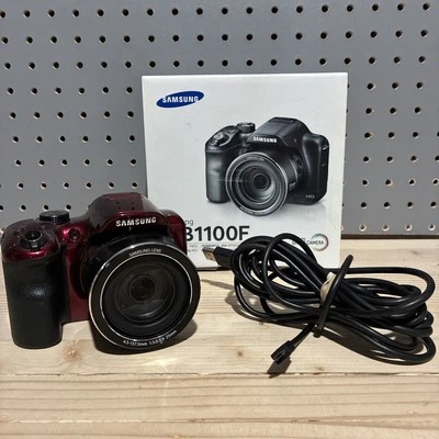 35 x оптический Samsung WB1100F 16.2 MP CCD Smart WiFi NFC цифровой камеры - красный - Изображение 1 из 4
