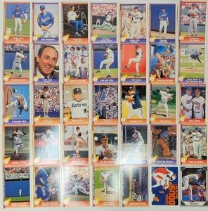 Nolan Ryan 1991 Pacific Baseball Trading Card Lot Set of 35 - Angels Mets Astros - Picture 1 of 12