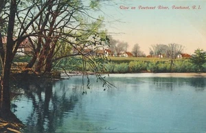 PAWTUXET RI �� Pawtuxet River View - 1908 - Bild 1 von 2