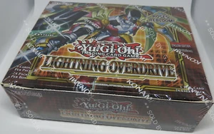 YUGIOH! LIGHTNING OVERDRIVE BOOSTER BOX (24 PACKS) 1st EDITION - FREE UK P&P - Picture 1 of 4