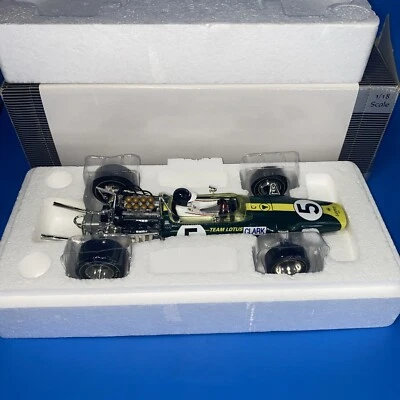 1967 Jim Clark #5 British GP Lotus 49 World Champion Winner 1:18 Quartzo Diecast - Image 1 of 4