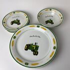 John Deere Gibson Amber Waves 8pc Replacements Bowls Plates