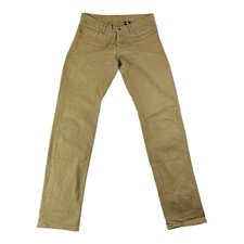 Dearborn Denim Khaki 5 Pocket Cotton Spandex Made in USA Jeans Mens Size 33X36