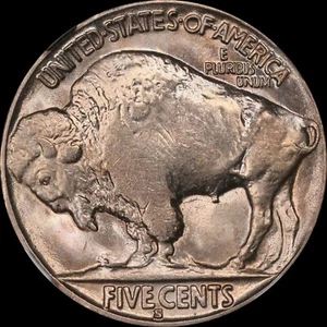 1935 S Buffalo Nickel NGC MS64 RPM#3 Mint Error (Not On Label) - Picture 1 of 4