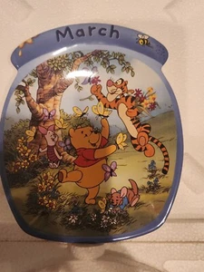 Winnie the Pooh "The Whole Year Through" Collector Plate - March - Picture 1 of 3