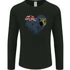 Love Flag Virgin Islands UK Football Mens Long Sleeve T-Shirt