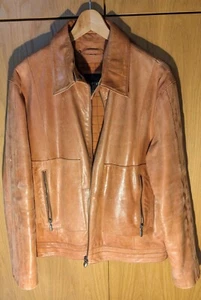 Trapper Lederjacke •Gr. 52 • Burned Orange • abnehmbarer Kragen • Topzustand! - Bild 1 von 13