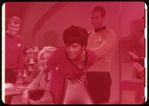Rare 1966 STAR TREK TOS 35mm Film Clip CHARLIE X Uhura Sings to Spock D22 - Picture 1 of 3