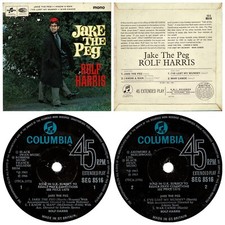 45RPM - ROLF HARRIS - JAKE THE PEG EP