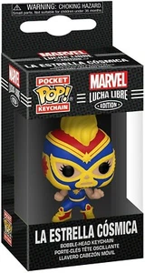 Funko - POP Keychain: Marvel Luchadores - Captain Marvel Brand New In Box - Picture 1 of 3