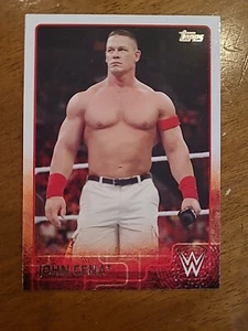 John Cena WWE 2015 Topps RARE NM MINT JUST PULL FRESH #42 Great Looking Card! - Bild 1 von 2