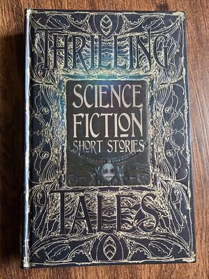 THRILLING SCIENCE FICTION SHORT STORIES Collectible Hardcover Foil Detailed Foto 1 de 4