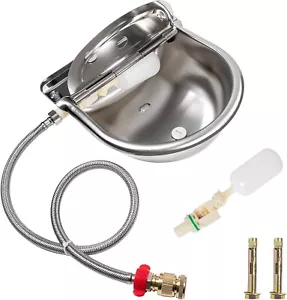 Automatic Dog Water Dispenser, 304 Stainless Steel Water Dispenser with - Picture 1 of 7