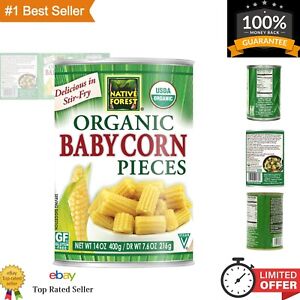 Organic Cut Baby Corn, 14-Ounce Cans Pack of 6