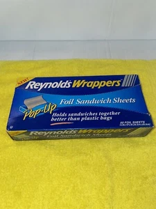 Reynolds Wrappers Fogli Panini Pop Up Fogli 50 Fogli di Foglio 14 x 10,25 in NUOVO - Foto 1 di 2