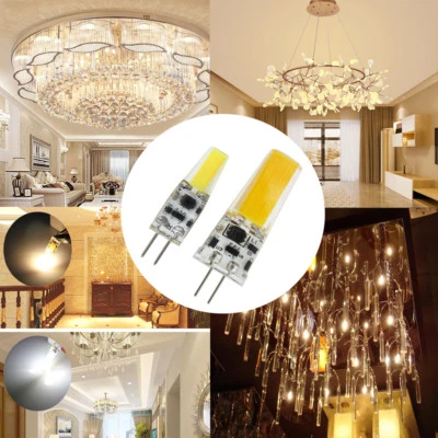 G4 Led Bulb 2W/5W COB 1505/2508 AC12 DC12~24V/110V/220V Cabinet Light Lamp - Image 1 of 4