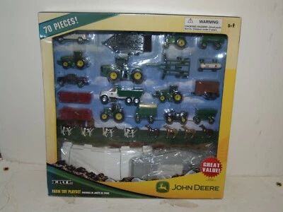 Ertl 2007 John Deere 70 Piece farm toy playset - New in Box - Image 1 of 4