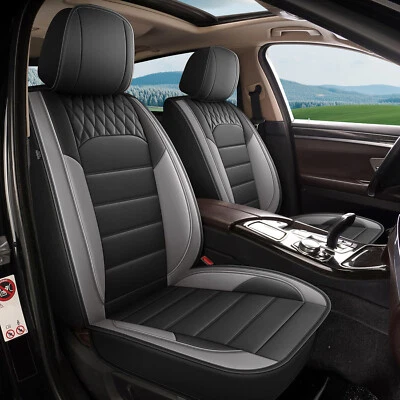 Car Seat Covers PU Leather Front Rear For Hyundai Accent 2017-2022 Protector Pad - Изображение 1 из 4