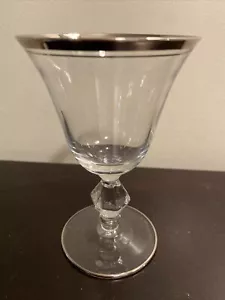 MIRAMAR BY GLASTONBURY LOTUS 4 7/8” WINE GLASS - Picture 1 of 4