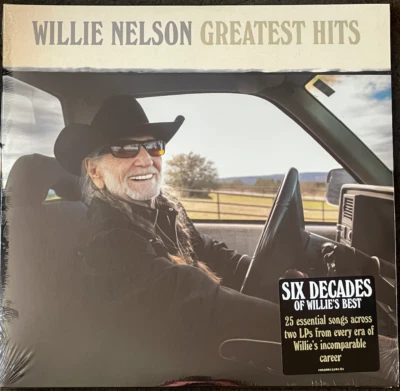 NEW WILLIE NELSON - GREATEST HITS Vinyl 2-LP Legacy 19658813181 (2023) - Image 1 of 2