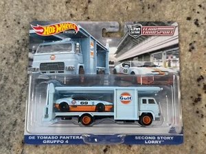 2020 Hot Wheels Team Transport - De Tomaso Pantera Gruppo 4 & Second Story Lorry - Picture 1 of 4