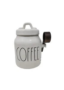 Rae Dunn Kaffeekanister, mit Holzlöffel BRANDNEU - Bild 1 von 4