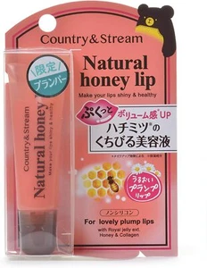 Crema Labial Aroma Miel Natural Color Rosa 10g de Japón Country and Stream - Imagen 1 de 4