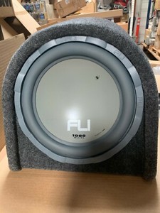 Fli 12" enclosure woofer box avtive Powered 1000 watts NEW