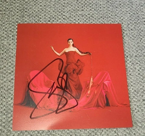 SELENA GOMEZ SIGNED REVELACION CD INSERT AUTHENTIC PASS PSA W/COA+PROOF RARE WOW Cover