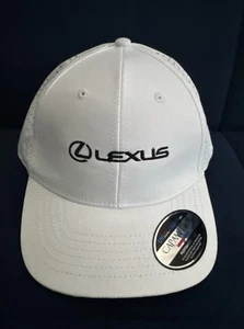 Cap America White LEXUS Stitched Logo Hat Cap LS SC IS RX Adjustable - Picture 1 of 4