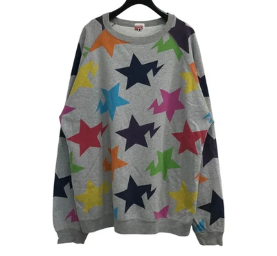 BAPE Sta Crewneck Sweatshirt bathing ape NIGO Vintage Size L Multicolor VTG 1551 - Image 1 of 4