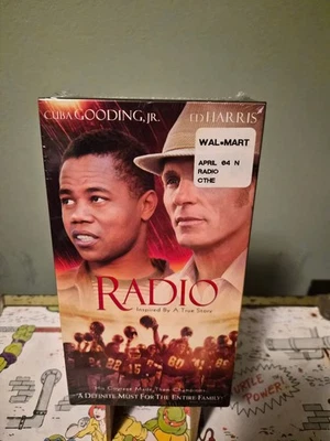Radio Movie VHS New Sealed, Cuba Gooding, Ed Harris - Image 1 of 2