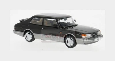 1:43 IXO Saab 900 Turbo 1988 Black Grey CLC577N.22 - Immagine 1 di 2