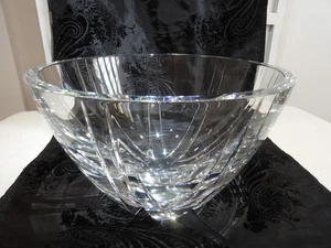 Scarce~Large Heavy Crystal Baccarat France Neptune 10" Footed Bowl~Signed~Mint - Picture 1 of 8