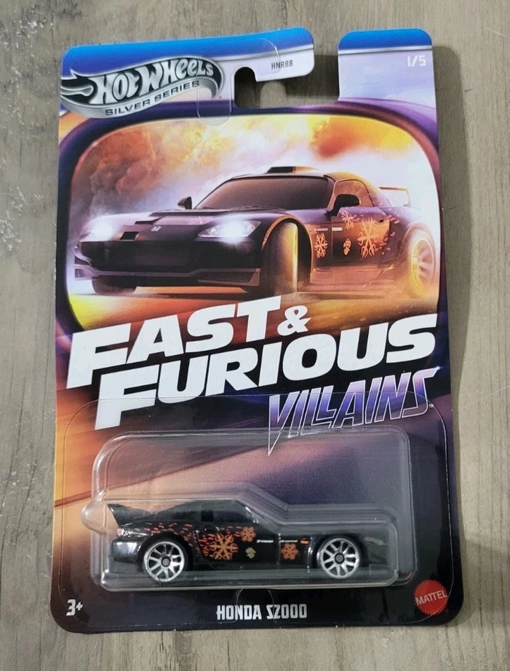Honda S2000 Hot Wheels Fast & Furious Villains * Exclusivo * Nuevo en paquete escala 1:64 Foto 1 de 1