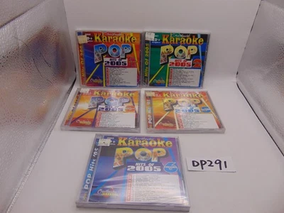 Nuevo CD de Karaoke CDG Chartbuster Sellado Lote de 5 Éxitos Pop del Mes 2005 Rock Foto 1 de 4