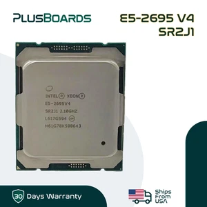 Procesador de servidor CPU Intel Xeon E5-2695 V4 2,1 GHz 18 núcleos 45 MB 120 W LGA 2011-3 - Imagen 1 de 5
