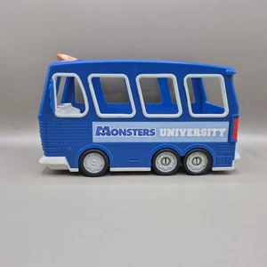 DISNEY PIXAR MONSTERS INC UNIVERSITY ROLL A SCARE BUS - Picture 1 of 8